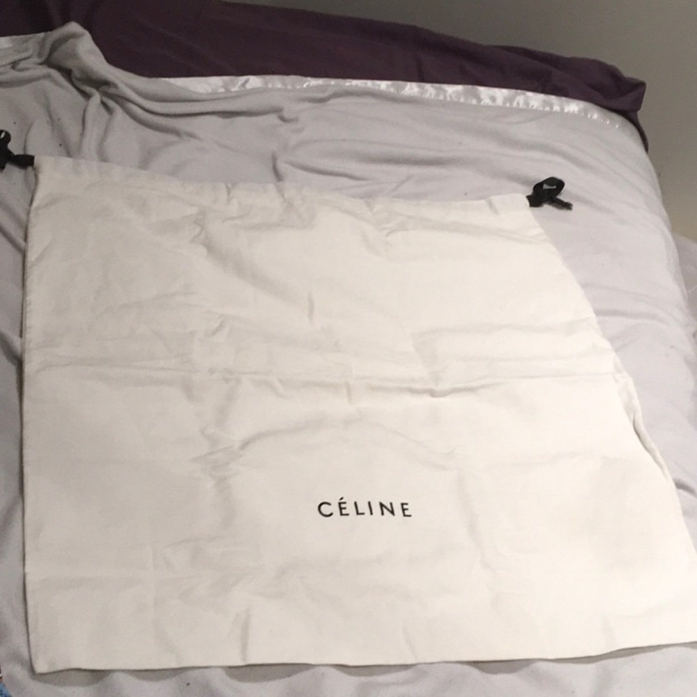 Céline luggage dust bag
